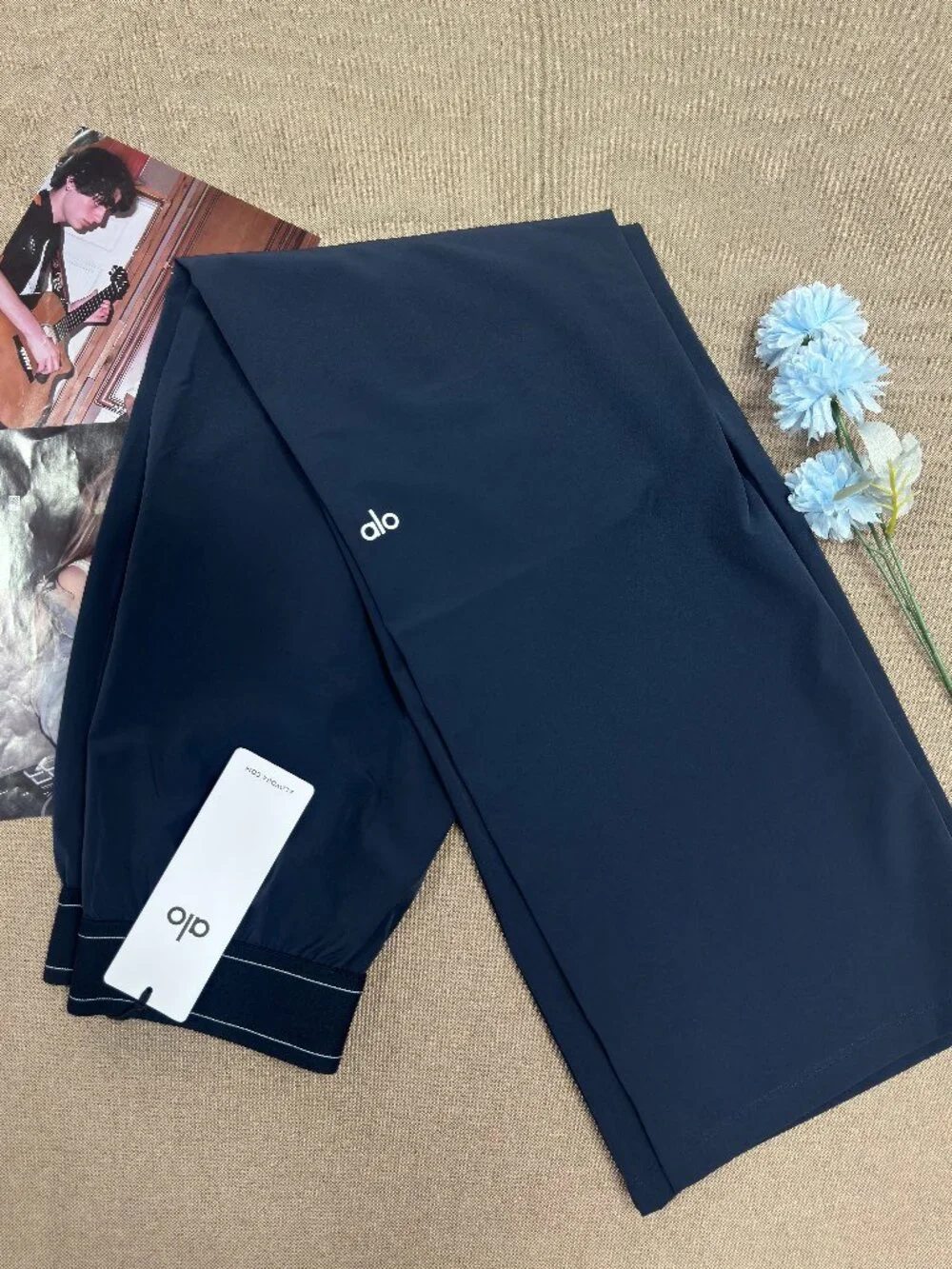 NWT🎄ALO Yoga Suit Up Trouser Navy Blue💙 (Regular)
